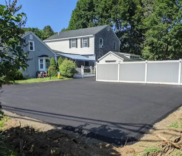 driveway paving newly paved driveway fall river ma