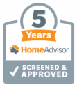 modern paving home advisor 5 years approved